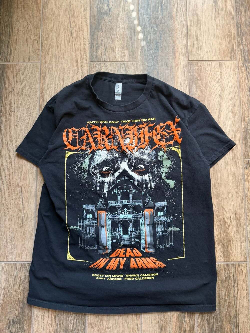 Carnifex Heavy Metal Band Shirt Horror